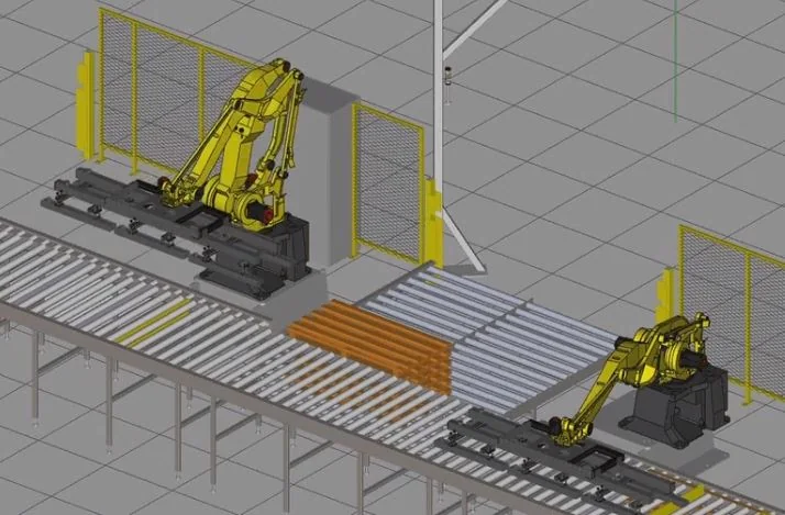 ROBOGUIDE robot cell simulation reference